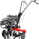 Imagen de una motoazada pequeña de gasolina de la marca Greencut modelo GTC 190X